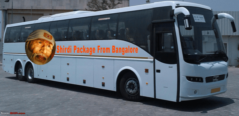 SHIRDI PACKAGE FROM BANGALORE BY BUS WITH ACCOMMODATION